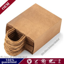 Custom Recyclable Eco-Friendly Food Paper Packaging Bag Kraft Paper Bag Printed Shopping Paper Bag with Handle